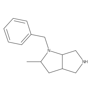 1-Benzyl-2-methyloctahydropyrrolo[3,4-b]pyrrole结构式