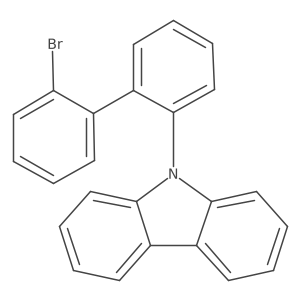 9-[2-(2-Bromophenyl)phenyl]carbazole Structure
