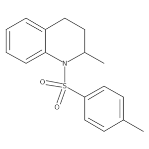 2-Methyl-1-(4-methylbenzenesulfonyl)-1,2,3,4-tetrahydroquinoline结构式