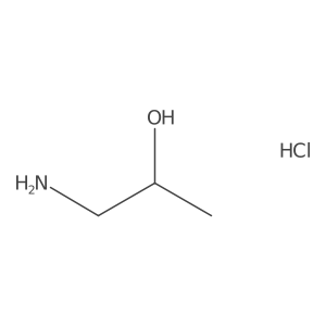 (S)-1-Aminopropan-2-ol hydrochloride Structure