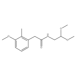 N-(2,2-dimethoxy-ethyl)-2-(3-methoxy-2-methyl-phenyl)-acetamide Structure