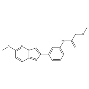 2-methoxy-N-(3-(6-methoxyimidazo[1,2-b]pyridazin-2-yl)phenyl)acetamide Structure