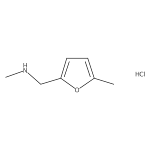 N-methyl-1-(5-methyl-2-furyl)methanamine;hydrochloride结构式