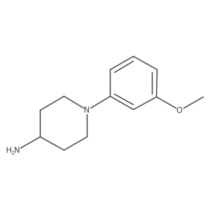 1-(3-Methoxyphenyl)piperidin-4-amine Structure