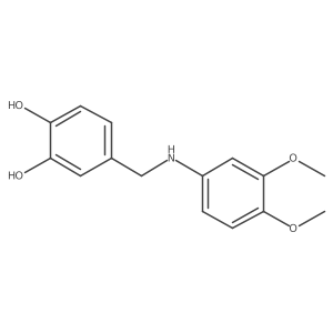 4-[[(3,4-Dimethoxyphenyl)amino]methyl]-1,2-benzenediol Structure