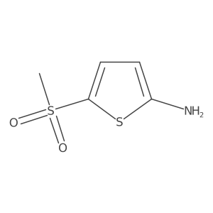 5-Methanesulfonylthiophen-2-amine Structure
