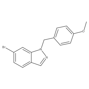6-Bromo-1-(4-methoxybenzyl)-1H-indazole Structure