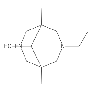 3-Ethyl-1,5-dimethyl-3,7-diazabicyclo[3.3.1]nonan-9-ol Structure