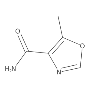 5-Methyl-oxazole-4-carboxylic acid amide Structure