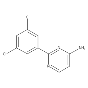 2-(3,5-Dichlorophenyl)pyrimidin-4-amine结构式