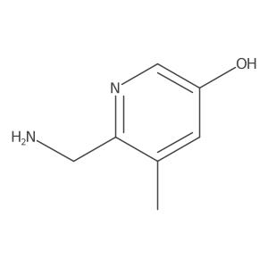 6-(Aminomethyl)-5-methylpyridin-3-ol结构式