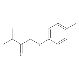 3-Methyl-1-(p-tolylthio)butan-2-one结构式