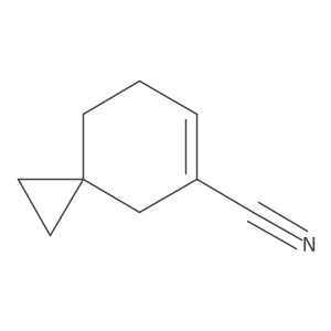Spiro[2.5]oct-5-ene-5-carbonitrile Structure
