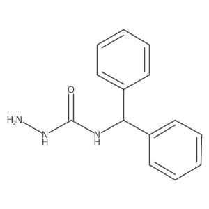 N-(diphenylmethyl)hydrazinecarboxamide Structure