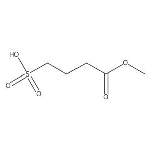 Methyl4-sulfobutanoate Structure