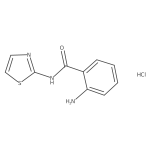 2-Amino-N-(thiazol-2-yl)benzamide hydrochloride Structure