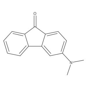 3-(Dimethylamino)fluoren-9-one结构式
