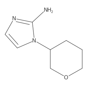1-(Oxan-3-yl)-1H-imidazol-2-amine Structure