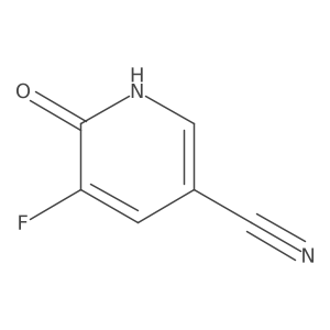 5-Fluoro-6-oxo-1,6-dihydropyridine-3-carbonitrile结构式