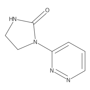 1-(Pyridazin-3-yl)imidazolidin-2-one Structure