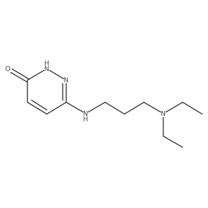 6-((3-(Diethylamino)propyl)amino)pyridazin-3-ol结构式