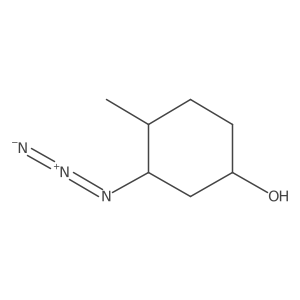 3-Azido-4-methylcyclohexan-1-ol结构式