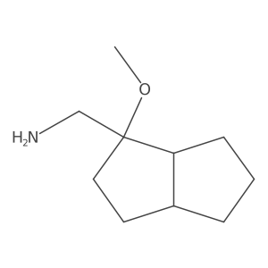 (1-Methoxy-octahydropentalen-1-yl)methanamine结构式