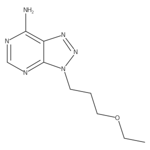 3-(3-ethoxypropyl)-3H-[1,2,3]triazolo[4,5-d]pyrimidin-7-amine Structure