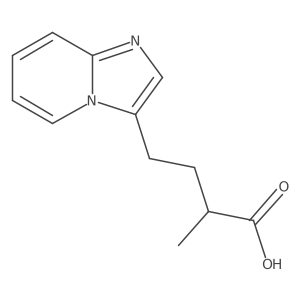 4-{Imidazo[1,2-a]pyridin-3-yl}-2-methylbutanoic acid Structure