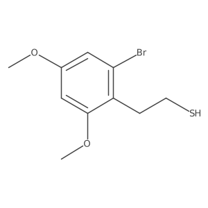 2-(2-Bromo-4,6-dimethoxyphenyl)ethane-1-thiol Structure
