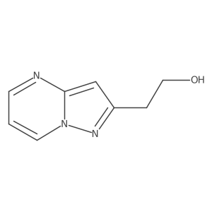 2-{Pyrazolo[1,5-a]pyrimidin-2-yl}ethan-1-ol结构式