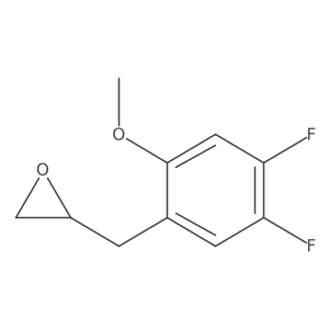 2-[(4,5-Difluoro-2-methoxyphenyl)methyl]oxirane结构式
