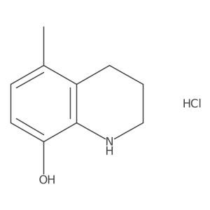 5-Methyl-1,2,3,4-tetrahydroquinolin-8-ol hydrochloride Structure
