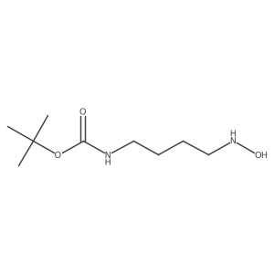 tert-butyl N-[4-(hydroxyamino)butyl]carbamate Structure