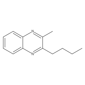 2-Butyl-3-methylquinoxaline结构式