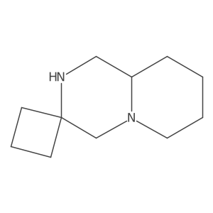 Octahydrospiro[cyclobutane-1,3'-pyrido[1,2-a]pyrazine]结构式
