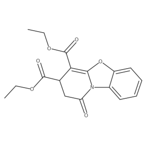 Diethyl (R)-1-oxo-2,3-dihydro-1H-benzo[4,5]oxazolo[3,2-a]pyridine-3,4-dicarboxylate Structure