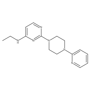 N-ethyl-2-[4-(pyridin-2-yl)piperazin-1-yl]pyrimidin-4-amine Structure