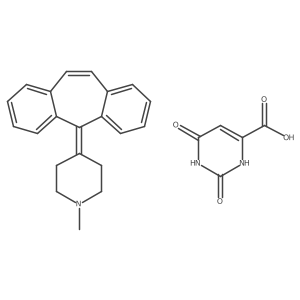 Cyproheptadine orotate Structure