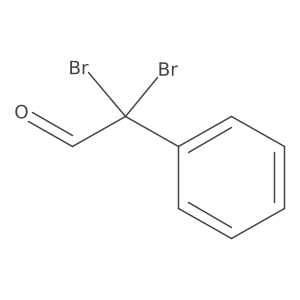 2,2-Dibromo-2-phenylacetaldehyde结构式
