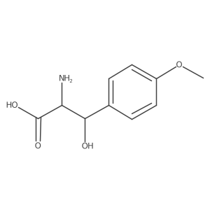 (2S,3S) 3-Hydroxy-3-(p-methoxyphenyl)serine Structure