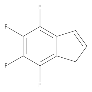 4,5,6,7-tetrafluoro-1H-indene结构式