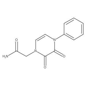 2-(2,3-dioxo-4-phenyl-3,4-dihydropyrazin-1(2H)-yl)acetamide结构式