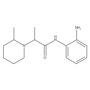 N-(2-Aminophenyl)-I+/-,2-dimethyl-1-piperidineacetamide Structure