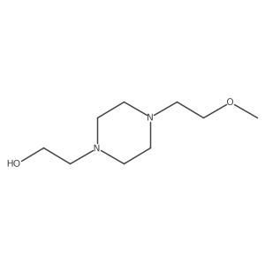 2-(4-(2-Methoxyethyl)piperazin-1-yl)ethan-1-ol Structure