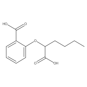 2-(1-Carboxypentoxy)benzoic acid结构式