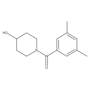 1-(3,5-Dimethylbenzoyl)piperidin-4-ol结构式