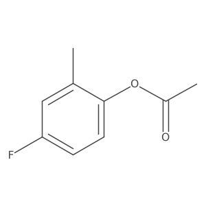2-Acetoxy-5-fluoro-toluene结构式