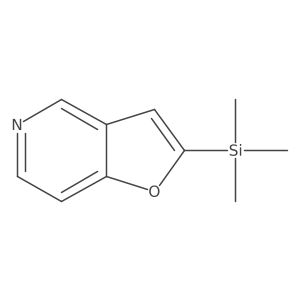 2-(Trimethylsilyl)furo[3,2-c]pyridine Structure
