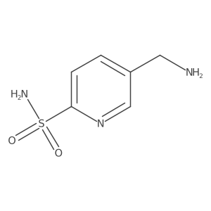 5-(Aminomethyl)pyridine-2-sulfonamide Structure